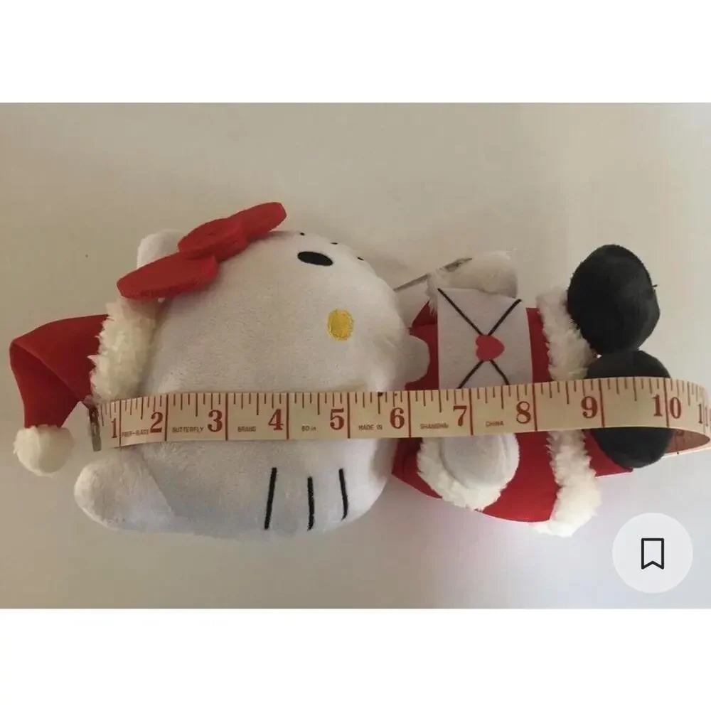 Hello Kitty plush w/ Santa hat Christmas stuffed animal gift Sanrio